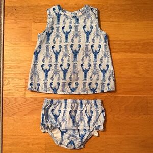 Classic Prep CPC blue lobster set NWOT